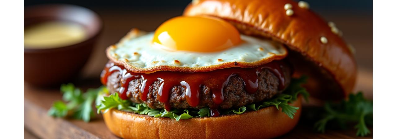 特製テリヤキエッグバーガー